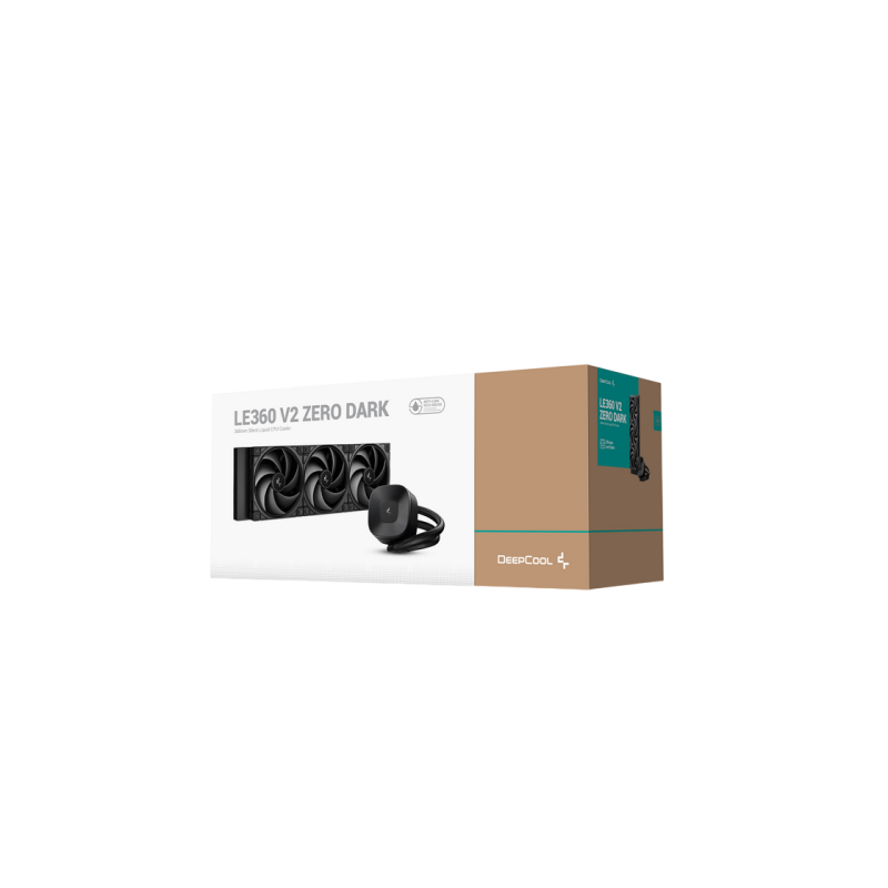Cooler Procesor Deepcool LE360 V2 Zero Dark, Black