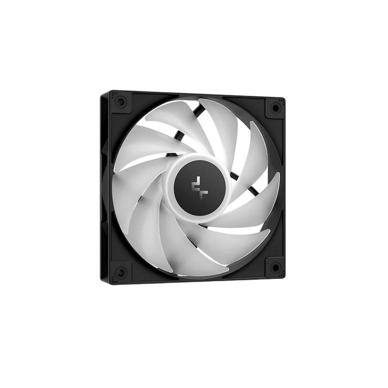 AC Deepcool "AG400 BK ARGB V2" (≤31.6dB, 500-2100RPM, 75.89 CFM, 120mm, ARGB, 220W, 4x6mm, 634g.) Black