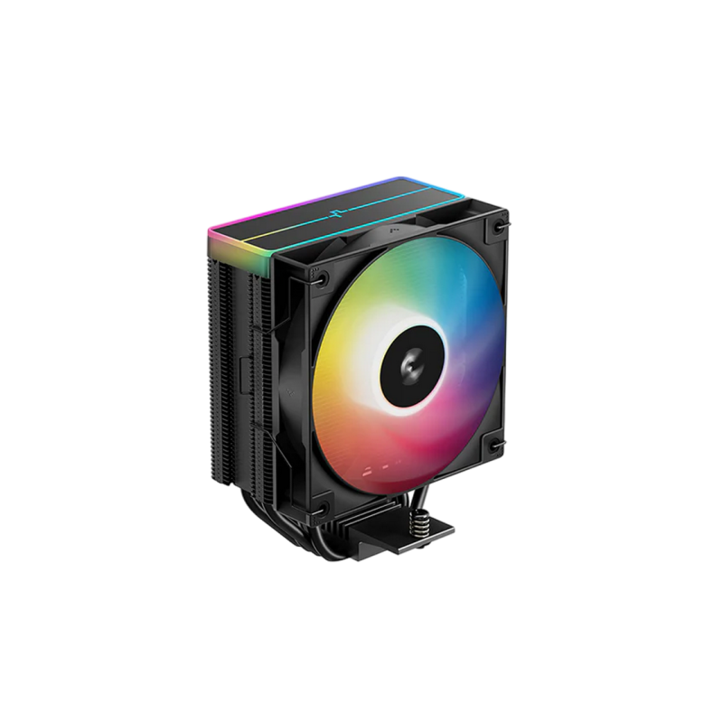 AC Deepcool "AG400 BK ARGB V2" (≤31.6dB, 500-2100RPM, 75.89 CFM, 120mm, ARGB, 220W, 4x6mm, 634g.) Black