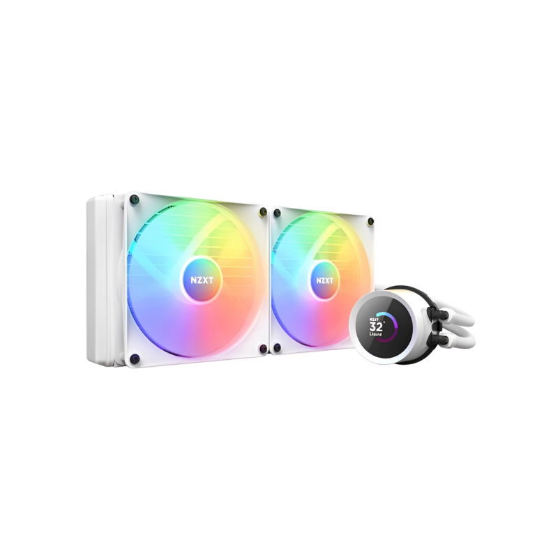 Кулер для процессора NZXT Kraken 280 RGB, White