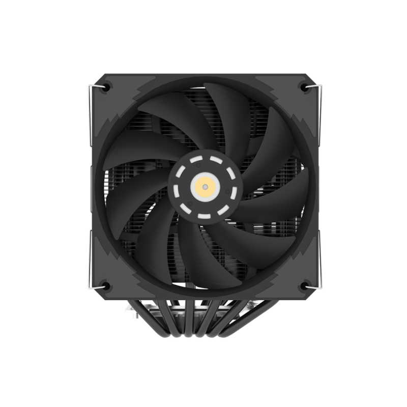 Кулер для процессора Gamemax TWIN600 BK, Black