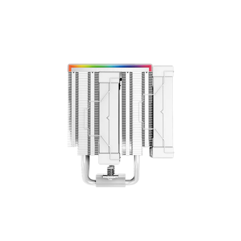AC Deepcool "AK620 DIGITAL WH" (≤28 dB, 500-1850RPM, 68.99 CFM, 2x120mm, ARGB, 260W, 6x6mm, Display,