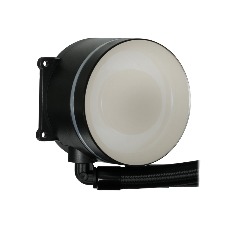 AIO Liquid Cooling Cougar "Poseidon Vistek ARGB 240" (≤38 dB(A), 78.2 CFM,2x120mm,ARGB,1800g) Black