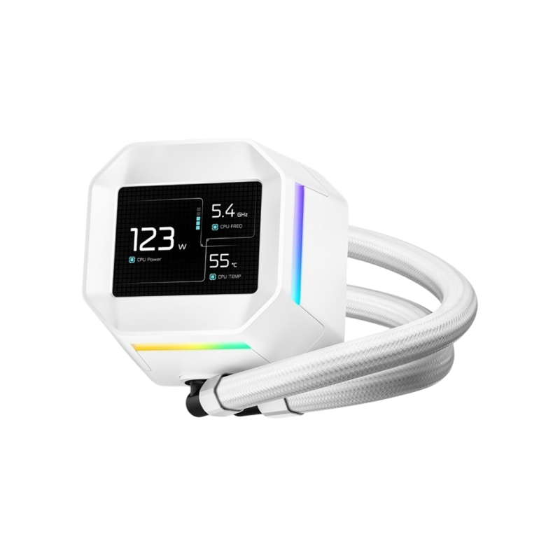 AIO Liquid Cooling Deepcool "LM360" (<38.71dBA, 600-2400RPM, 72.04CFM, 3x120mm, 340RPM, ARGB, 2.4"