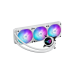 AIO Liquid Cooling Asus "ROG STRIX LC III 360 ARGB LCD WHT" (36.0dBA, 3x120mm, 800-2200RPM, 70.38CFM