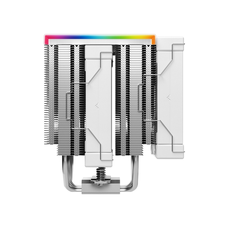AC Deepcool "AK500S DIGITAL SE WH" (≤28dB, 500-1850RPM, 68.99 CFM, 120mm, ARGB, 5x6mm, Display, 904g.)