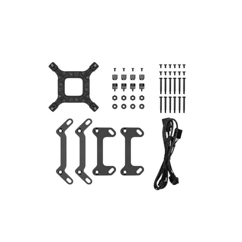 AIO Liquid Cooling Deepcool "LQ360 ULTRA ARGB" (<32dBA, 500-2150RPM, 55CFM, 3x120mm, 3400 RPM, ARGB, 