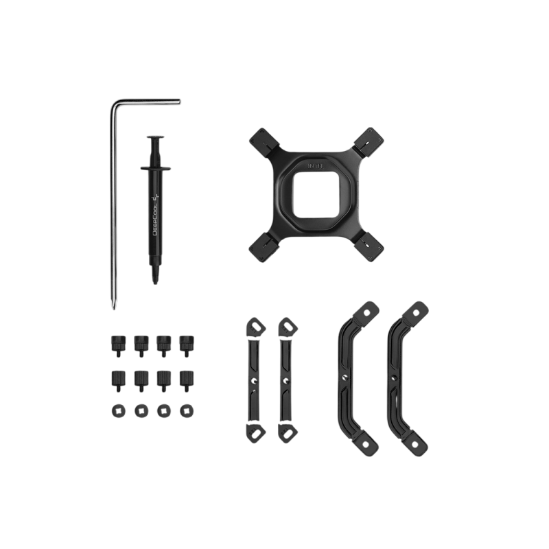 AC Deepcool "AK700 DIGITAL NYX" (≤21.0/28.8/36.0 dB, 2700RPM, 77.23 CFM, 120mm, 7x6mm, Display: 29x39mm,