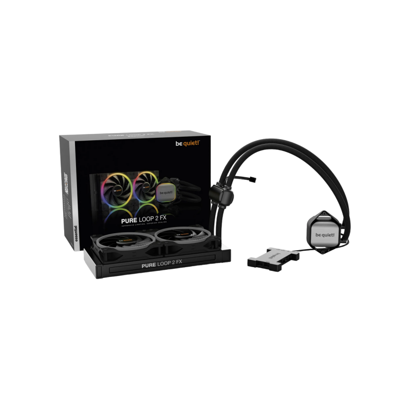 Кулер для процессора Be Quiet Pure Loop 2 FX 240mm, Black