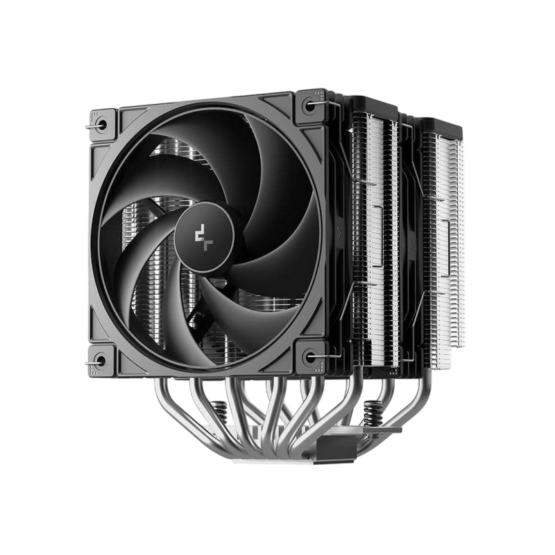 AC Deepcool "AG620 V2" (<29.22dBA, 500-200RPM, 70.09CFM, 2x120mm, 260W, 6x6mm, 1306g