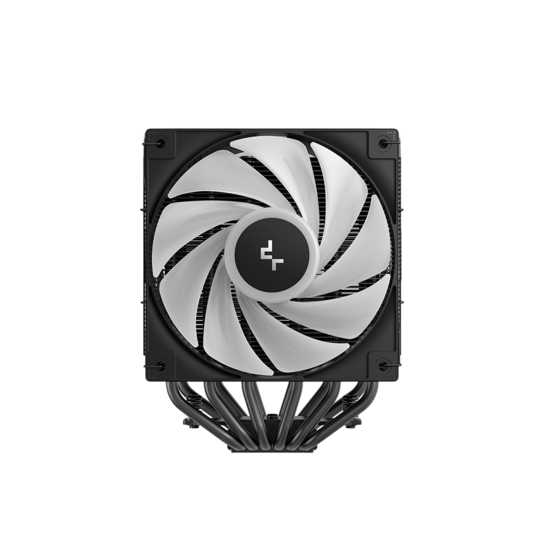 AC Deepcool "AG620 BK ARGB V2" (≤29.4 dB, 300-1950RPM, 67.88 CFM, 2x120mm, ARGB, 6x6mm, 1330g