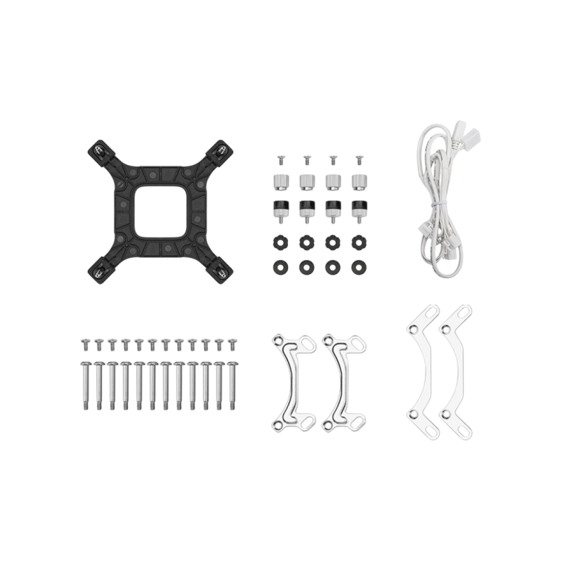 AIO Liquid Cooling Deepcool "LE360 PRO WH" (<36.07dBA, 400-2400RPM, 66.23CFM, 3x120mm, 2500-3400RPM,