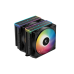 AC Deepcool "AG620 BK ARGB V2" (≤29.4 dB, 300-1950RPM, 67.88 CFM, 2x120mm, ARGB, 6x6mm, 1330g