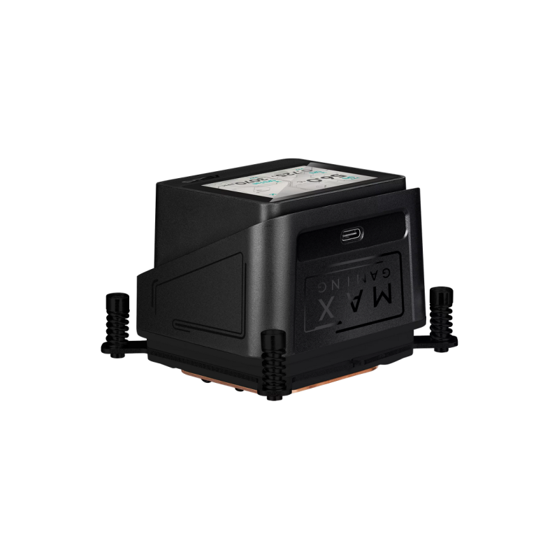 AIO Liquid Cooling Asus "MAX GAMING LC 360 ARGB LCD" (<35,5dBA, 3x120mm, ARGB, 0-2500RPM, 70,88CFM