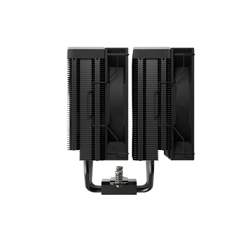AC Deepcool "AG620 BK ARGB V2" (≤29.4 dB, 300-1950RPM, 67.88 CFM, 2x120mm, ARGB, 6x6mm, 1330g