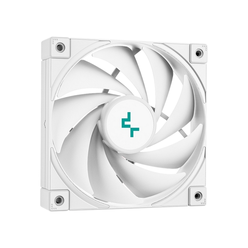 AC Deepcool "AK620 DIGITAL WH" (≤28 dB, 500-1850RPM, 68.99 CFM, 2x120mm, ARGB, 260W, 6x6mm, Display,