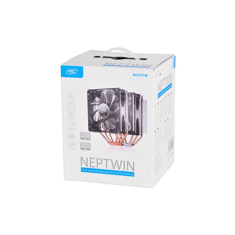 Deepcool Cooler NEPTWIN V2, Blue LED