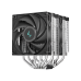 AC Deepcool "AG620 DIGITAL" (<29,4 дБА, 300-1950 об/мин, 67,88 куб. футов в минуту, 2x120 мм, ARGB, 260 Вт, 6x6 мм, дисплей, 1370 г)