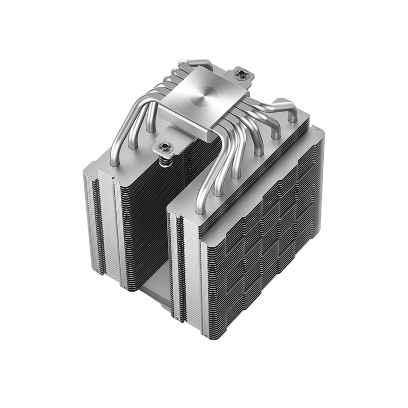 AC Deepcool "AK620 DIGITAL WH" (≤28 dB, 500-1850RPM, 68.99 CFM, 2x120mm, ARGB, 260W, 6x6mm, Display,