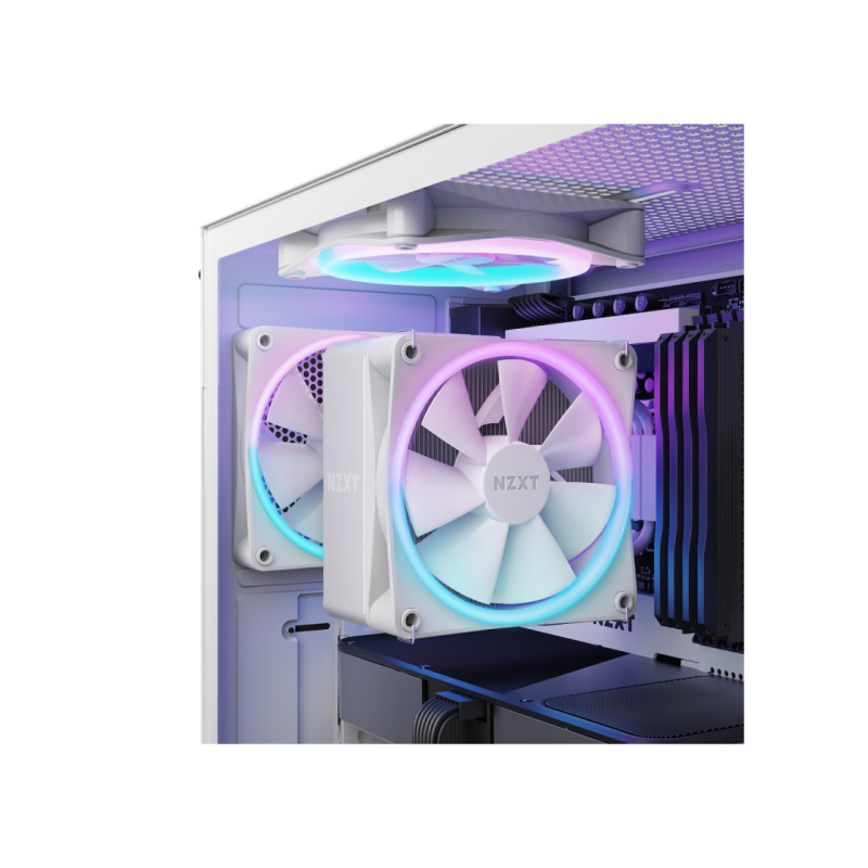 Кулер для процессора NZXT T120 RGB, White