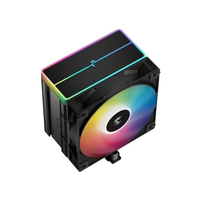 AC Deepcool "AG500 BK ARGB V2" (≤29.4dB, 300-1950RPM, 67.88 CFM, 120mm, ARGB, 240W, 5x6mm, 857g.) Black