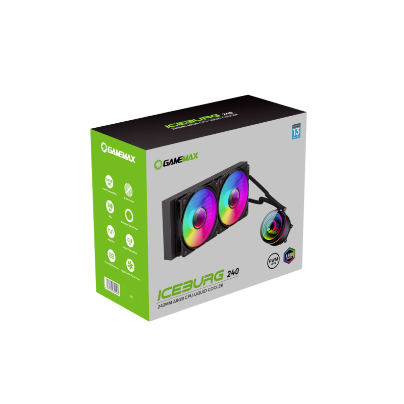 Кулер для процессора Gamemax IceBurg 240 Infinity