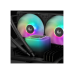 AIO Liquid Cooling Deepcool "LE240 V2" (<31.6dBA, 500-2100RPM, 75.89CFM, 2x120mm, 2500-3400 RPM, ARGB
