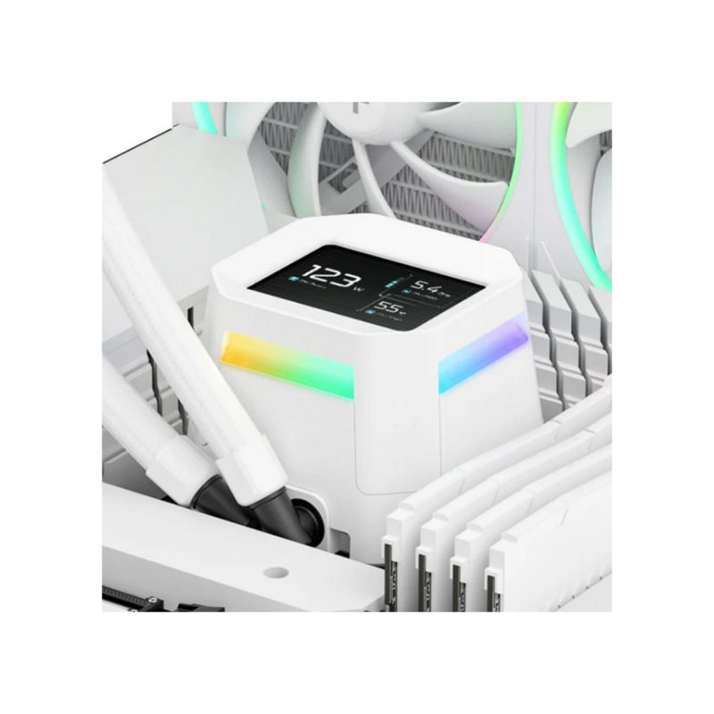 AIO Liquid Cooling Deepcool "LM360" (<38.71dBA, 600-2400RPM, 72.04CFM, 3x120mm, 340RPM, ARGB, 2.4"