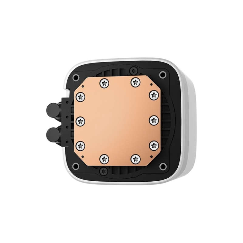 AIO Liquid Cooling Deepcool "LE240 WH V2" (<31.6dBA, 500-2100RPM, 75.89CFM, 2x120mm, 2500-3400 RPM,