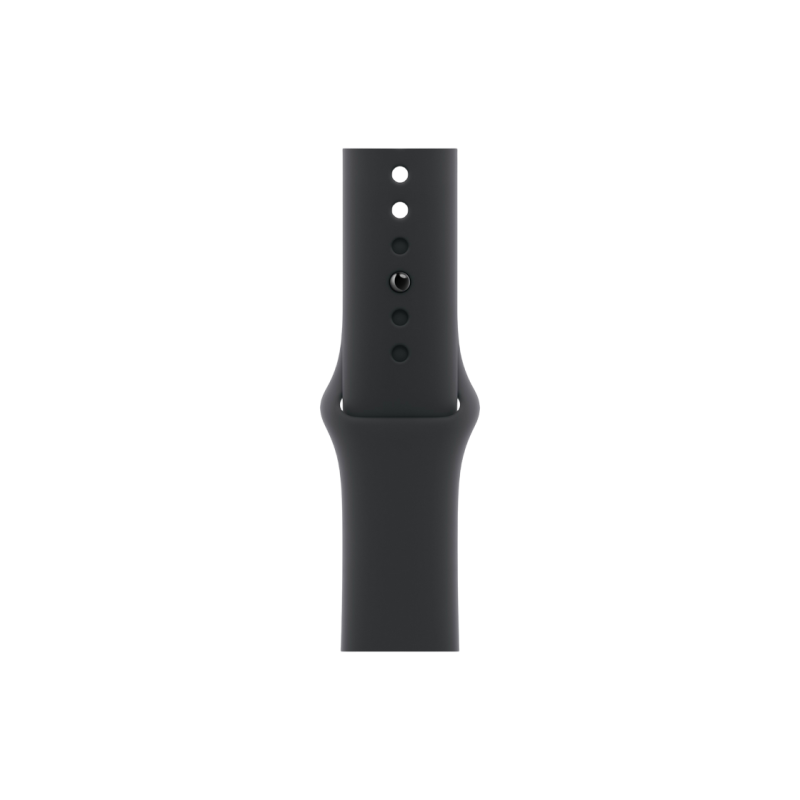 Умные часы Apple Watch Series 10 GPS, 42mm Jet Black, Aluminium Case with Black Sport Band - S/M, MWWE3