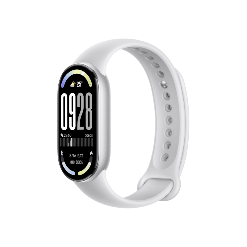 Bratara fitnes Xiaomi Smart Band 10, Glacier Silver Bratara fitnes Xiaomi Smart Band 10, Glacier Silver