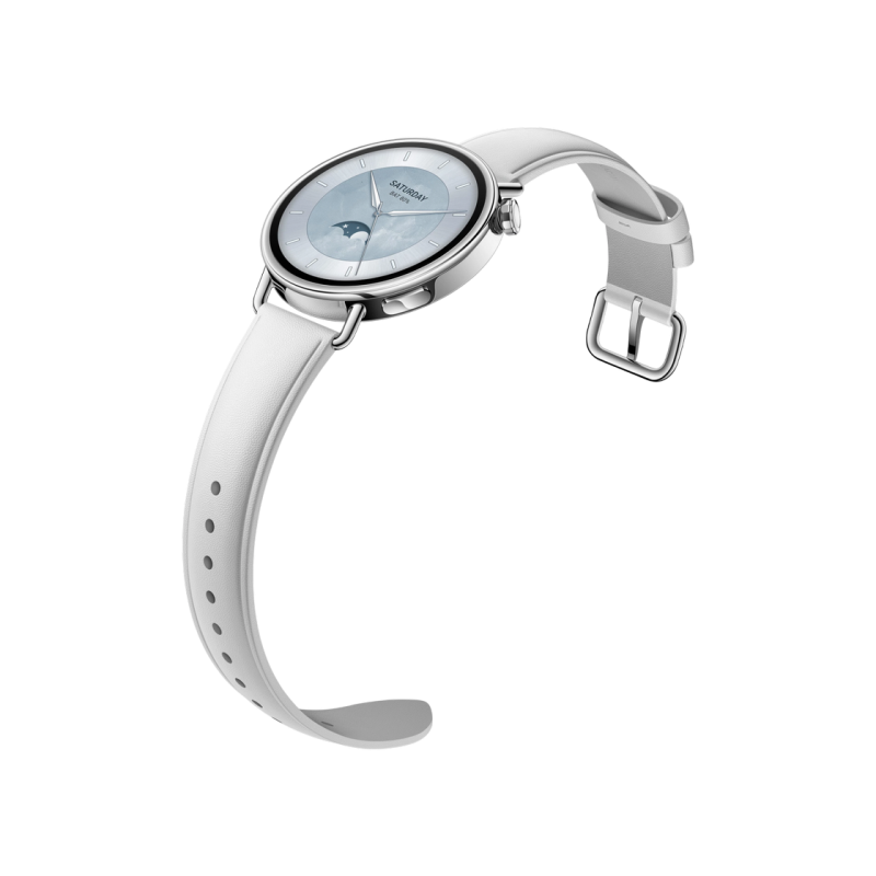 Xiaomi Watch S4 41mm Leather Strap, White