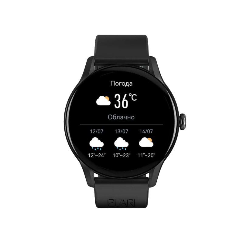 Умные часы Elari Chrono Pro, Black