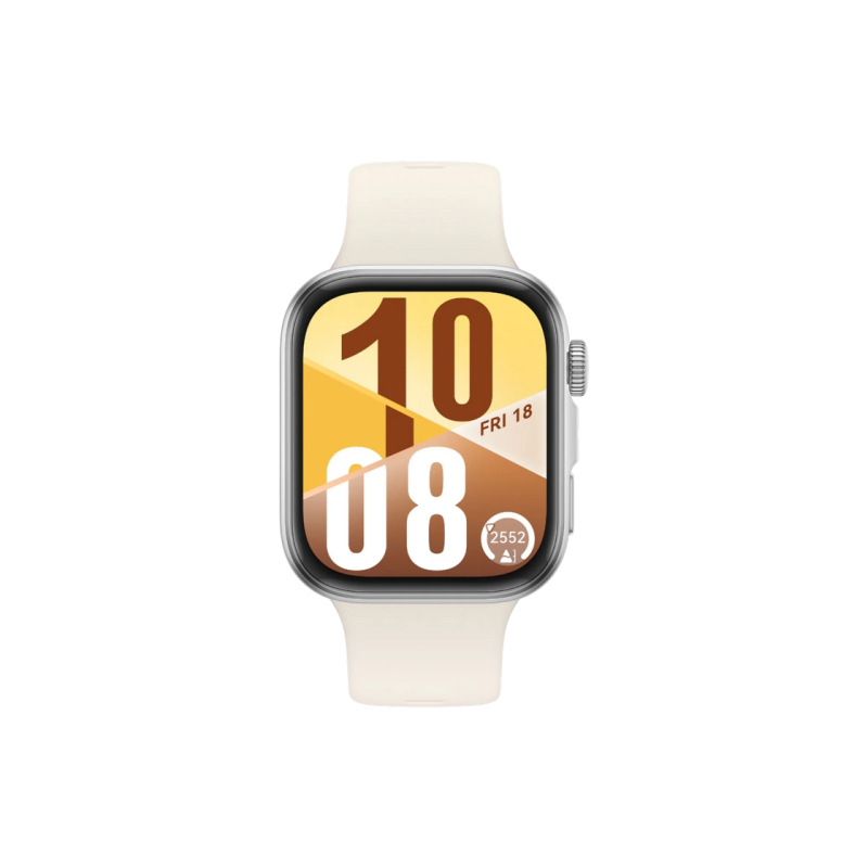 Huawei Watch Fit 4 White with Fluoroelastomer Strap