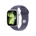 Apple Watch Series 11 GPS, 42mm Silver Aluminium Case with Purple Fog Sport Band - S/M, MEU64