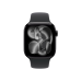 Apple Watch Series 11 GPS, 42mm Jet Black Aluminium Case with Black Sport Band - S/M, MEQT4