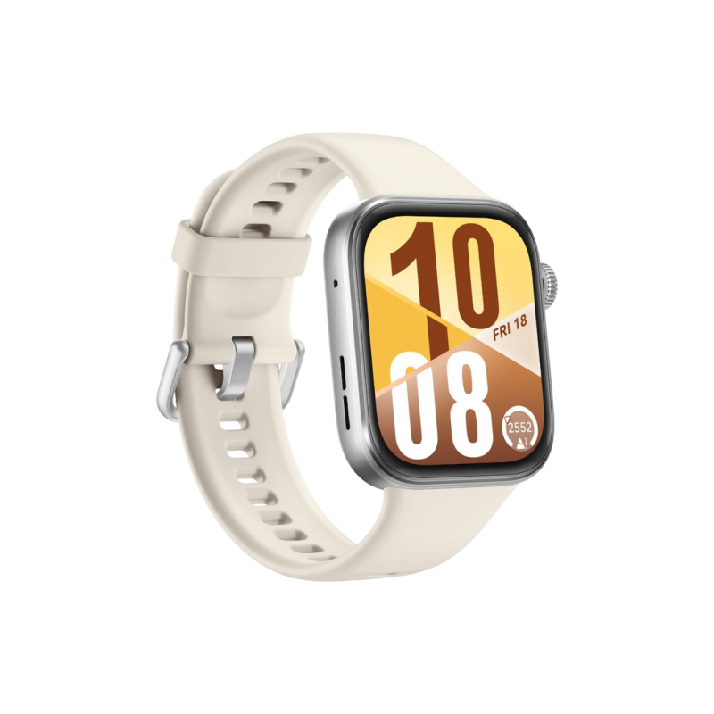 Huawei Watch Fit 4 White with Fluoroelastomer Strap