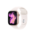 Apple Watch Series 11 GPS, 42mm Rose Gold Aluminium Case with Light Blush Sport Band - S/M, MEU04
