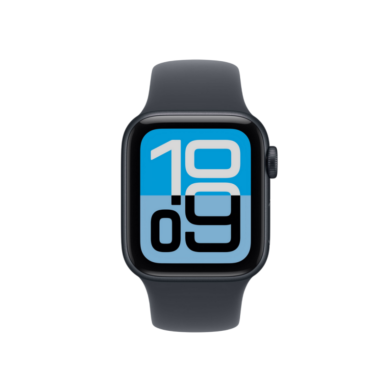 Apple Watch SE 3 40mm Aluminum Case with Midnight Sport Band - S/M, MEH94 GPS, Midnight