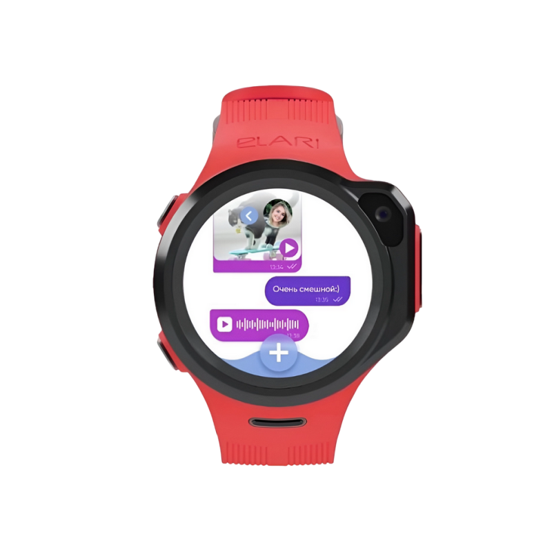 Умные часы Elari KidPhone 4GR / M, Red