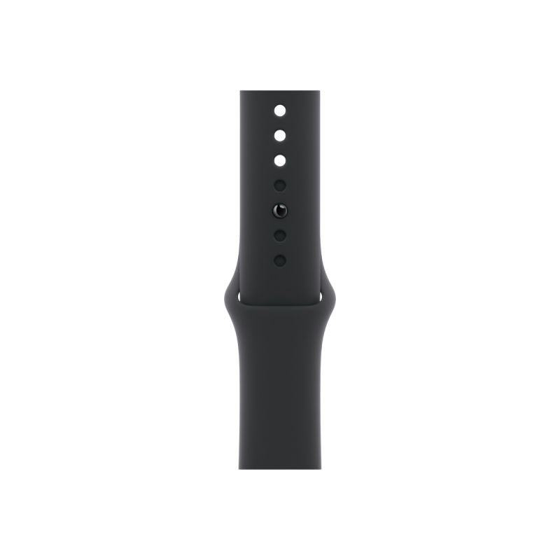 Умные часы Apple Watch Series 10 GPS, 46mm Jet Black, Aluminium Case with Black Sport Band - M/L, MWWQ3