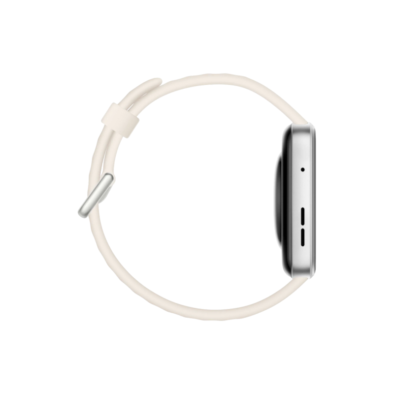 Huawei Watch Fit 4 White with Fluoroelastomer Strap