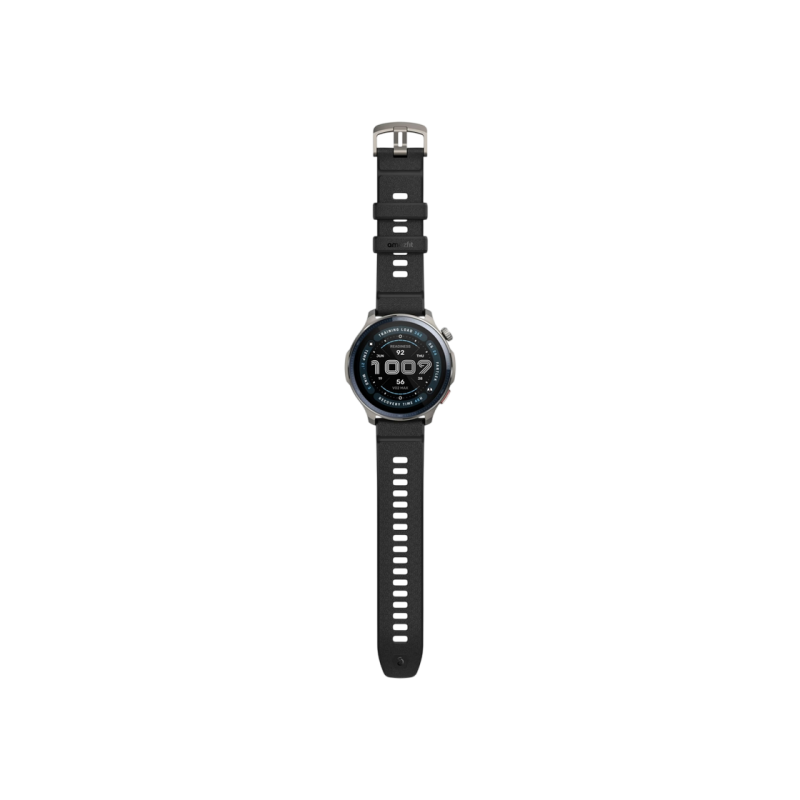 Xiaomi Amazfit Balance 2, Silver (Black Silicone Strap