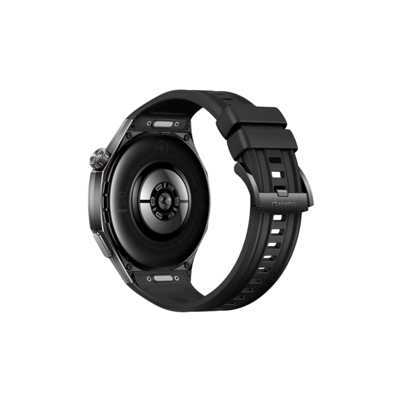 Huawei Watch GT 6 Pro 46mm Black with Black Fluoroelastomer Strap