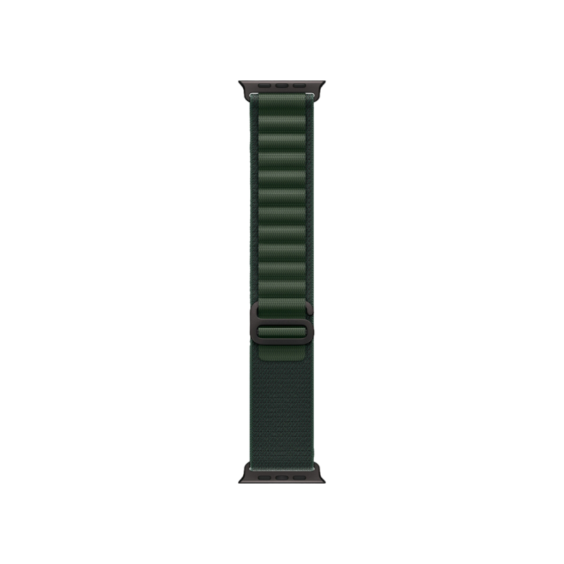 Умные часы Apple Watch Ultra 2 GPS + Cellular, 49mm Black, Titanium Case with Dark Green Alpine Loop - Medium, MX4R3