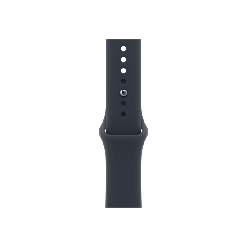 Apple Watch SE 3 44mm Aluminum Case with Navy Blue Sport Band - M/L MJL94 GPS, Midnight