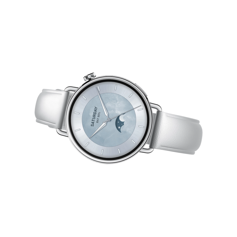 Xiaomi Watch S4 41mm Leather Strap, White