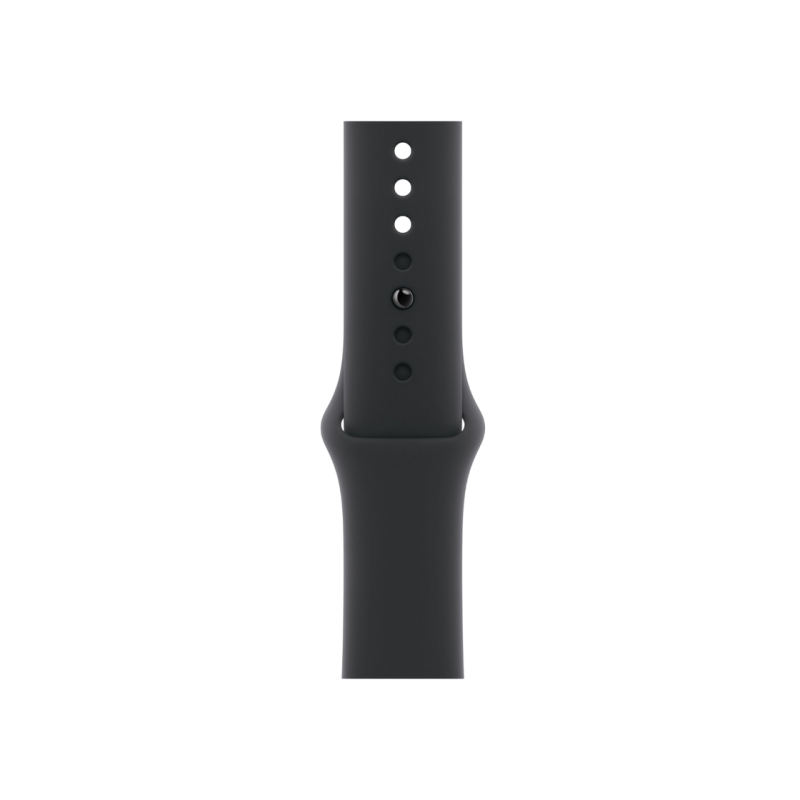 Apple Watch Series 11 GPS, 46mm Jet Black Aluminium Case with Black Sport Band - M/L, MEUX4