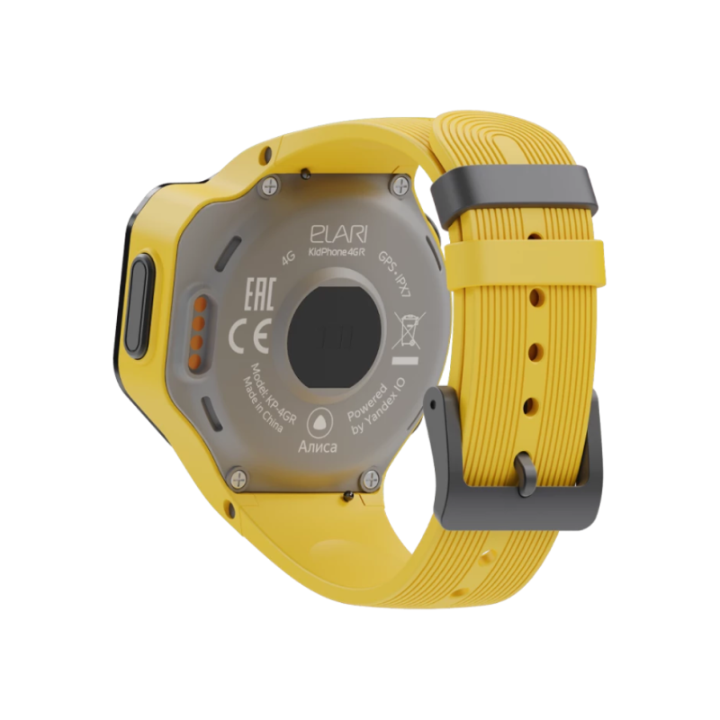 Умные часы Elari KidPhone 4GR / M, Yellow