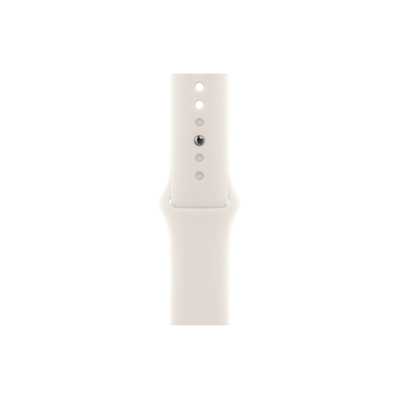 Apple Watch SE 3 40mm Aluminum Case with Starlight Sport Band - S/M MEH34 GPS, Starlight